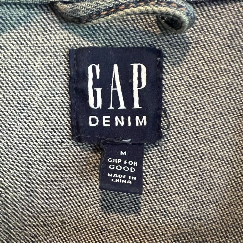 GAP Women's Blue Denim Jacket - Picture 8 of 10